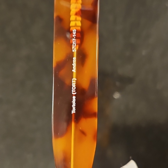 MR TURK by TRINA TURK Andros Sunglasses ~ Tortoise Brown Acetate Polarized NWT - Picture 16 of 16